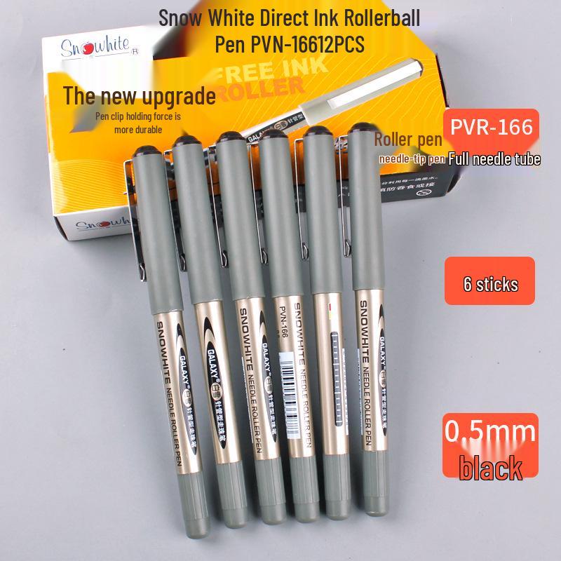Роликова ручка Direct-Ink 0.5 мм - Голковий стрижень, Зручна для іспитів та студентів, Вуглецево-нейтральна, Чорне чорнило
Роликова ручка Direct-Ink 0.5 мм - Голковий стрижень, Зручна для іспитів та студентів, Вуглецево-нейтральна, Чорне чорнило