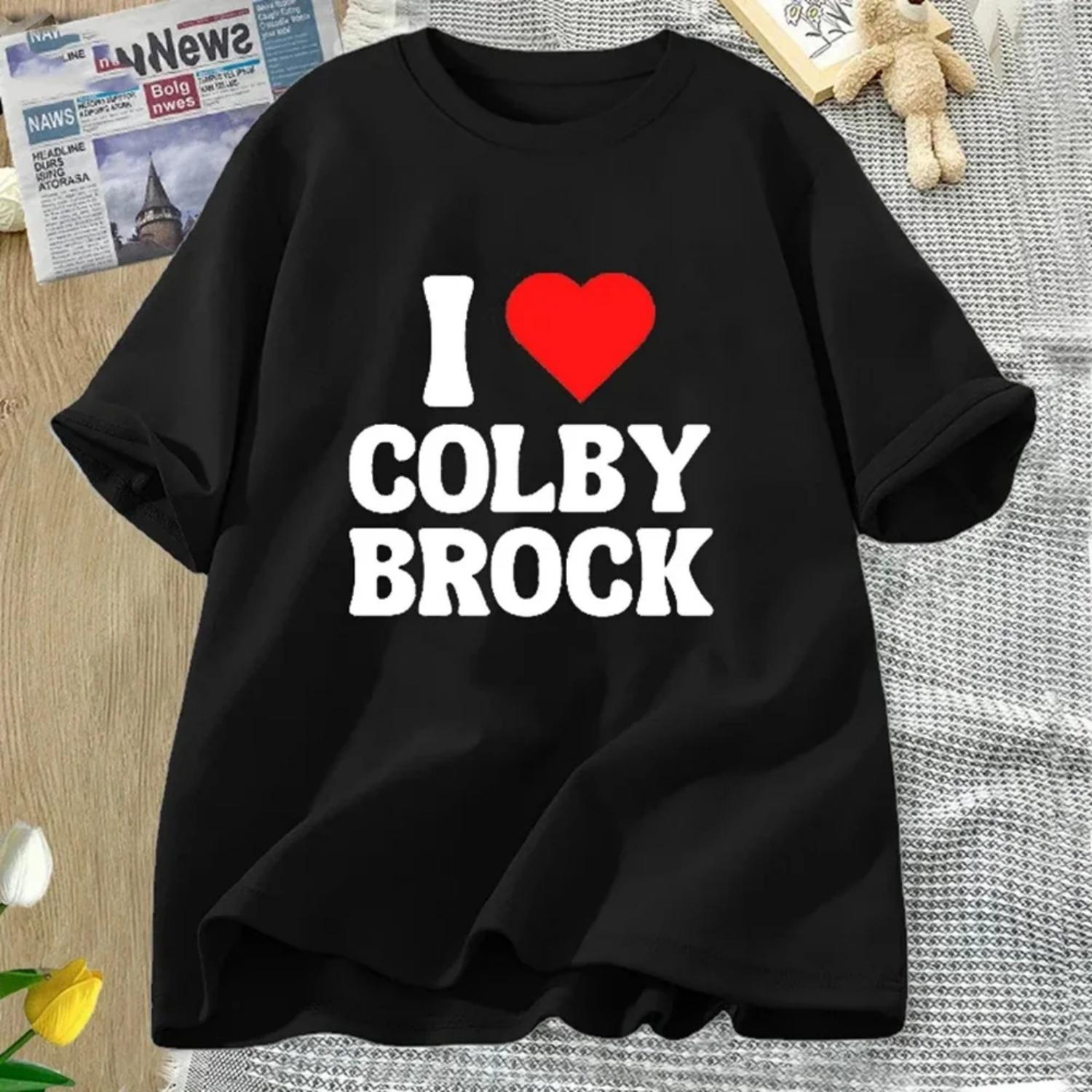 I Love Herat Colby Brock Sam and Colby T-shirts Cotton Short Sleeve Tshirt Casua 90s Aesthetic Clothing Y2K Babydoll Shirt 70207 XXXXXL
I Love Herat Colby Brock Sam and Colby T-shirts Cotton Short Sleeve Tshirt Casua 90s Aesthetic Clothing Y2K Babydoll Shirt 70207 XXXXXL