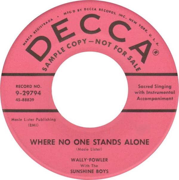 7inch Record WALLY FOWLER - The Fourth Man / Where No One Stand 929794 Decca 1956 US Pop Used
7inch Record WALLY FOWLER - The Fourth Man / Where No One Stand 929794 Decca 1956 US Pop Used