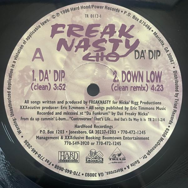 12-дюймовая пластинка FREAK NASTY Da Dip Down Low Bump That Rump TR01121 Triad Records 1996 US Rap HipHopRB Б/у
12-дюймовая пластинка FREAK NASTY Da Dip Down Low Bump That Rump TR01121 Triad Records 1996 US Rap HipHopRB Б/у