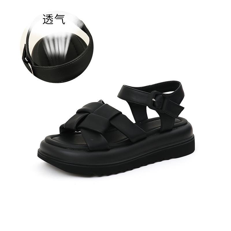 Muffin sole sandals women s 2025 summer new flat-bottomed woven sports sandals women s casual small fragrant style buckle sandals 40 чёрный
Muffin sole sandals women s 2025 summer new flat-bottomed woven sports sandals women s casual small fragrant style buckle sandals 40 чёрный