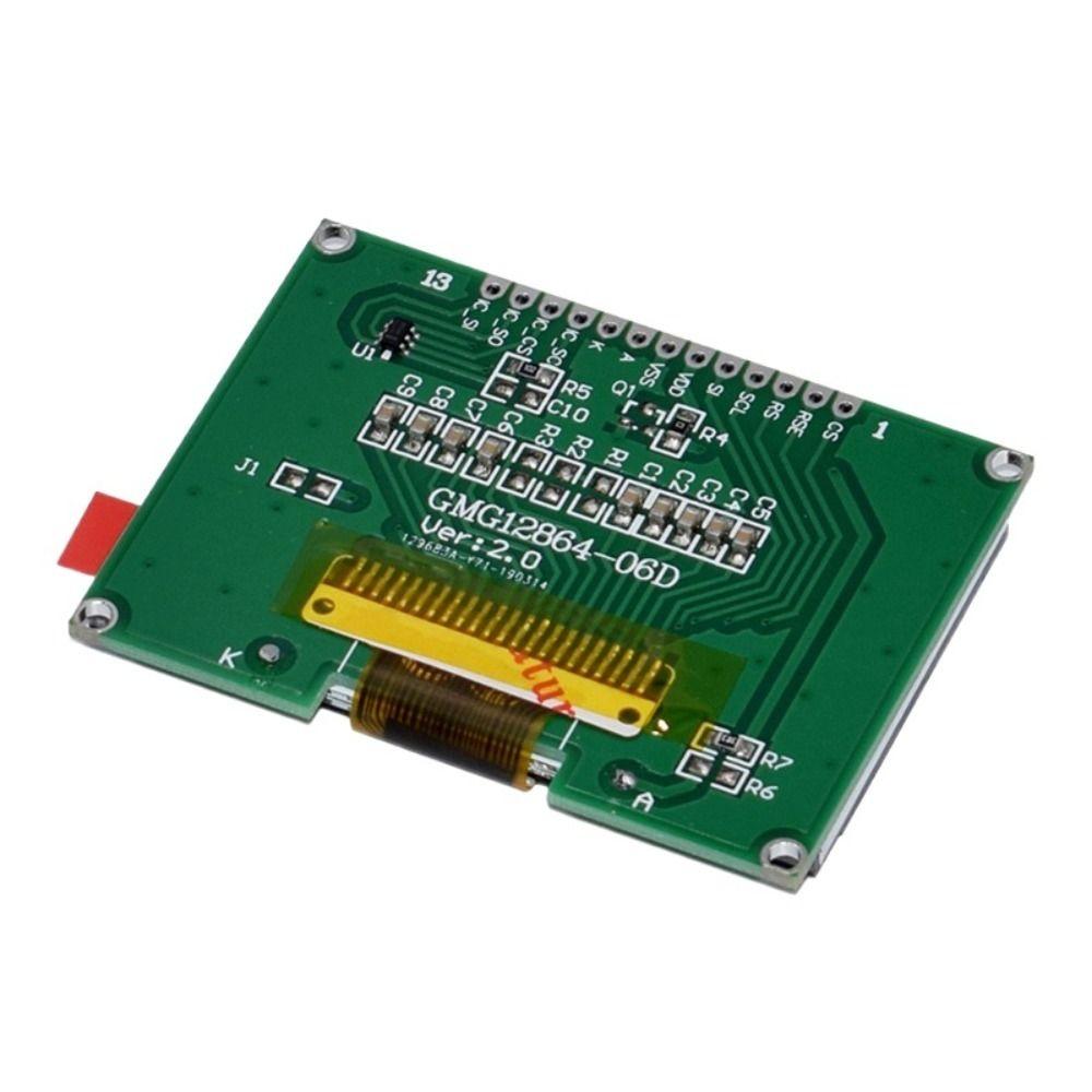 SPI Interface LCD Module DIYUSER Lcd12864 3 Types Dot Matrix Screen Display Module чорний
SPI Interface LCD Module DIYUSER Lcd12864 3 Types Dot Matrix Screen Display Module чорний