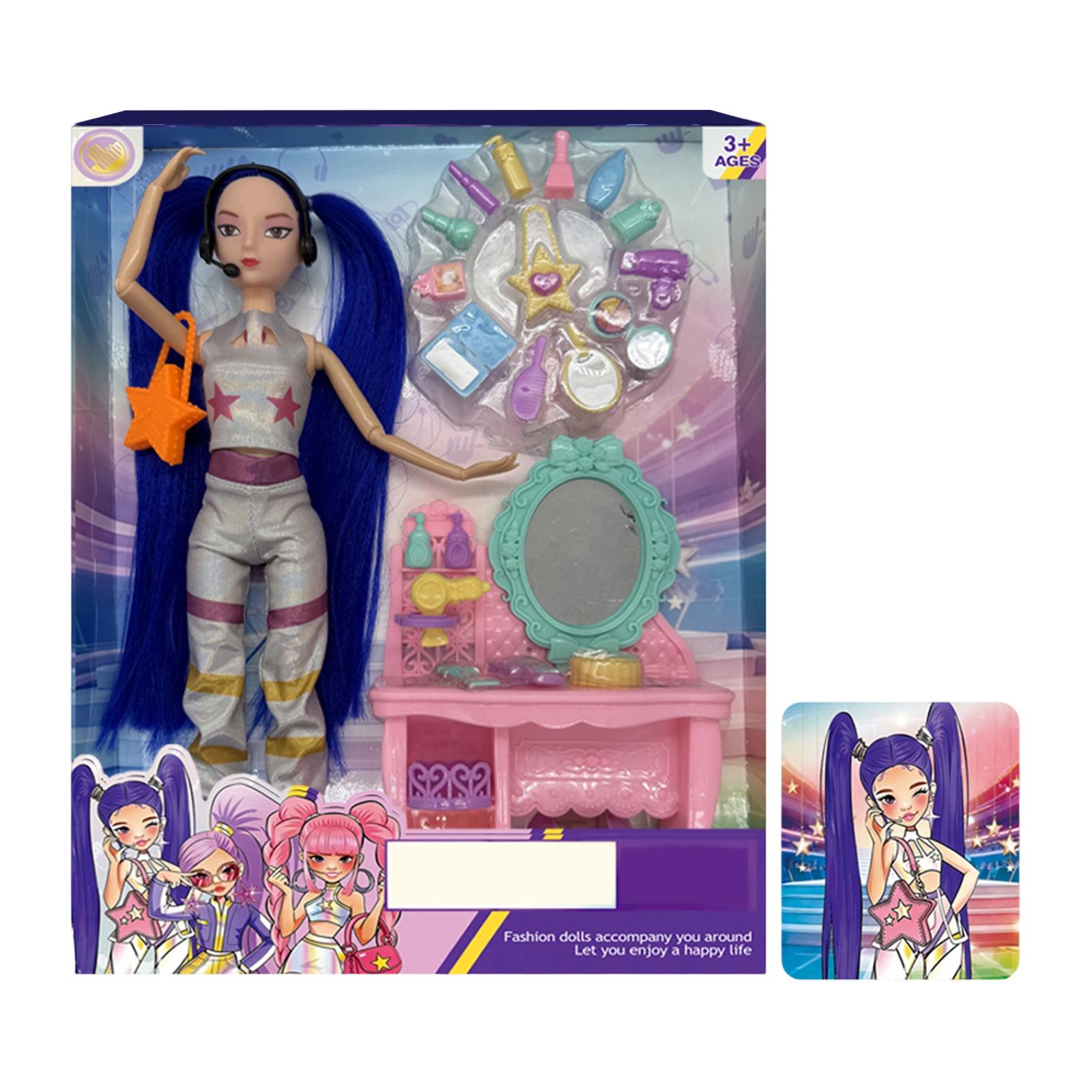 11.5-inch Articulated Single-figure Girl Group Fashion Doll (standard Model) One Size
11.5-inch Articulated Single-figure Girl Group Fashion Doll (standard Model) One Size