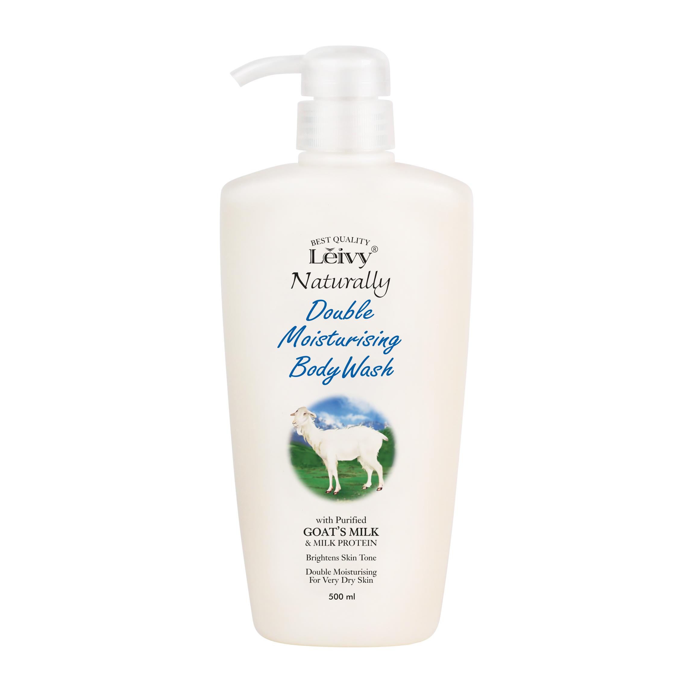 Leivy Body Wash 500ml (Choose 1 of 4 flavors) (Goat Milk/Lavender/Royal Jelly/London Rose) Goat Milk Wash 500ml
Leivy Body Wash 500ml (Choose 1 of 4 flavors) (Goat Milk/Lavender/Royal Jelly/London Rose) Goat Milk Wash 500ml