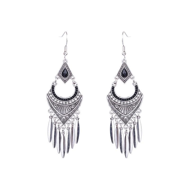 Vintage Bohemian Long Earrings For Women Big Statement Carved Geometric Tassel Boho Tibetan Copper Bronze Color Zircon Earrings
Vintage Bohemian Long Earrings For Women Big Statement Carved Geometric Tassel Boho Tibetan Copper Bronze Color Zircon Earrings