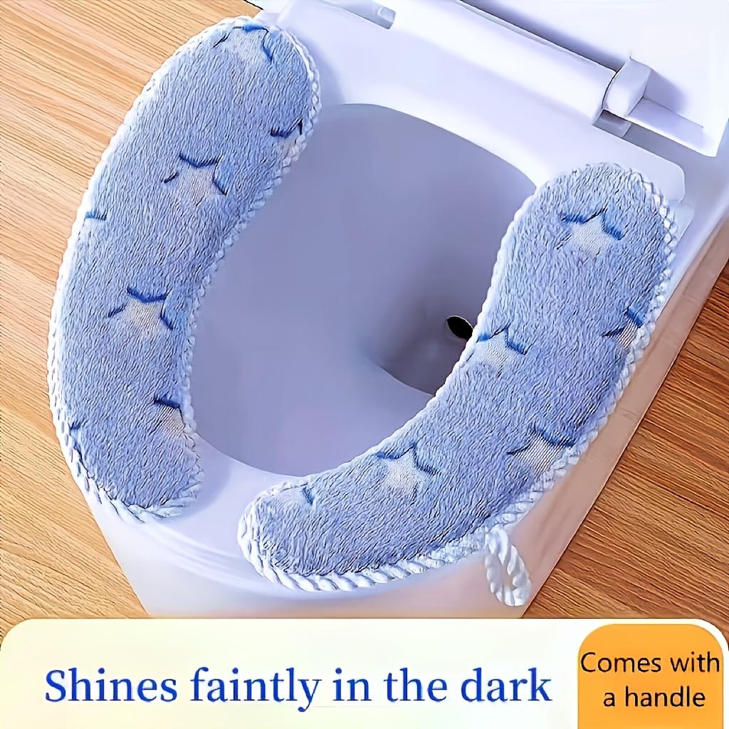 1PC Autumn and Winter Luminous Star Toilet Seat - Soft and Warm Toilet Seat, with Lifting Handle, Easy To Lift The Lid Velcro style
1PC Autumn and Winter Luminous Star Toilet Seat - Soft and Warm Toilet Seat, with Lifting Handle, Easy To Lift The Lid Velcro style