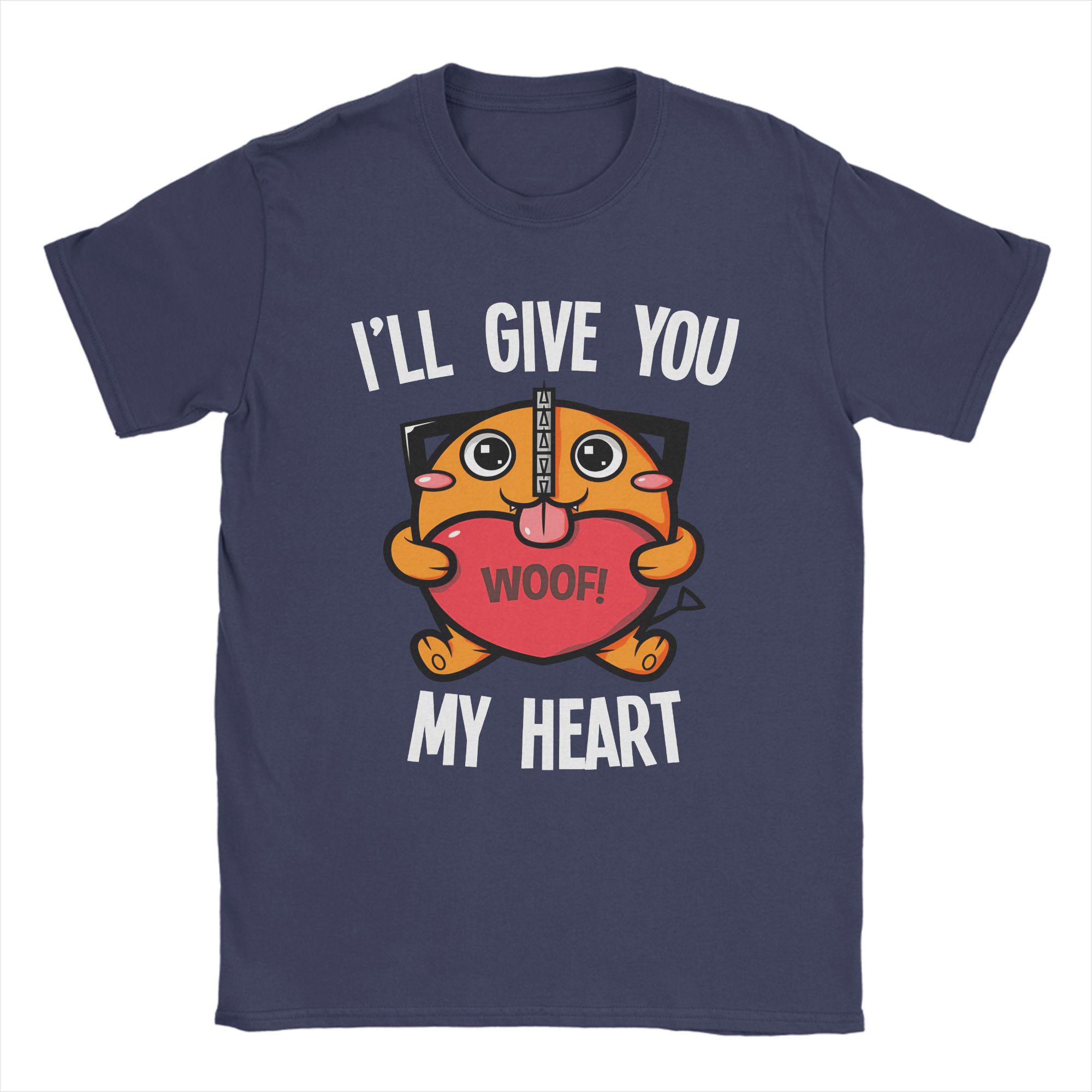 Men s I ll Give You My Heart Pochita Chainsaw Man T Shirt Cotton Tops Funny Short Sleeve O Neck Tee Shirt Printed T-Shirt 4XL
Men s I ll Give You My Heart Pochita Chainsaw Man T Shirt Cotton Tops Funny Short Sleeve O Neck Tee Shirt Printed T-Shirt 4XL