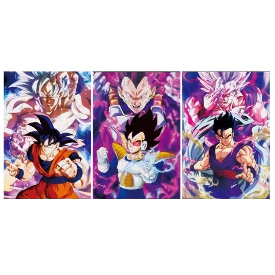 Постер аниме Dragon Ball & One Piece 3D с лентикулярным стереоскопическим градиентным дизайном Canvas Core Frameless【29.5*39.5CM】
Постер аниме Dragon Ball & One Piece 3D с лентикулярным стереоскопическим градиентным дизайном Canvas Core Frameless【29.5*39.5CM】