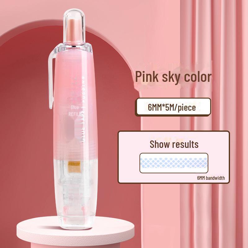 Быстросохнущая мини-двусторонняя клейкая лента-карандаш
Быстросохнущая мини-двусторонняя клейкая лента-карандаш