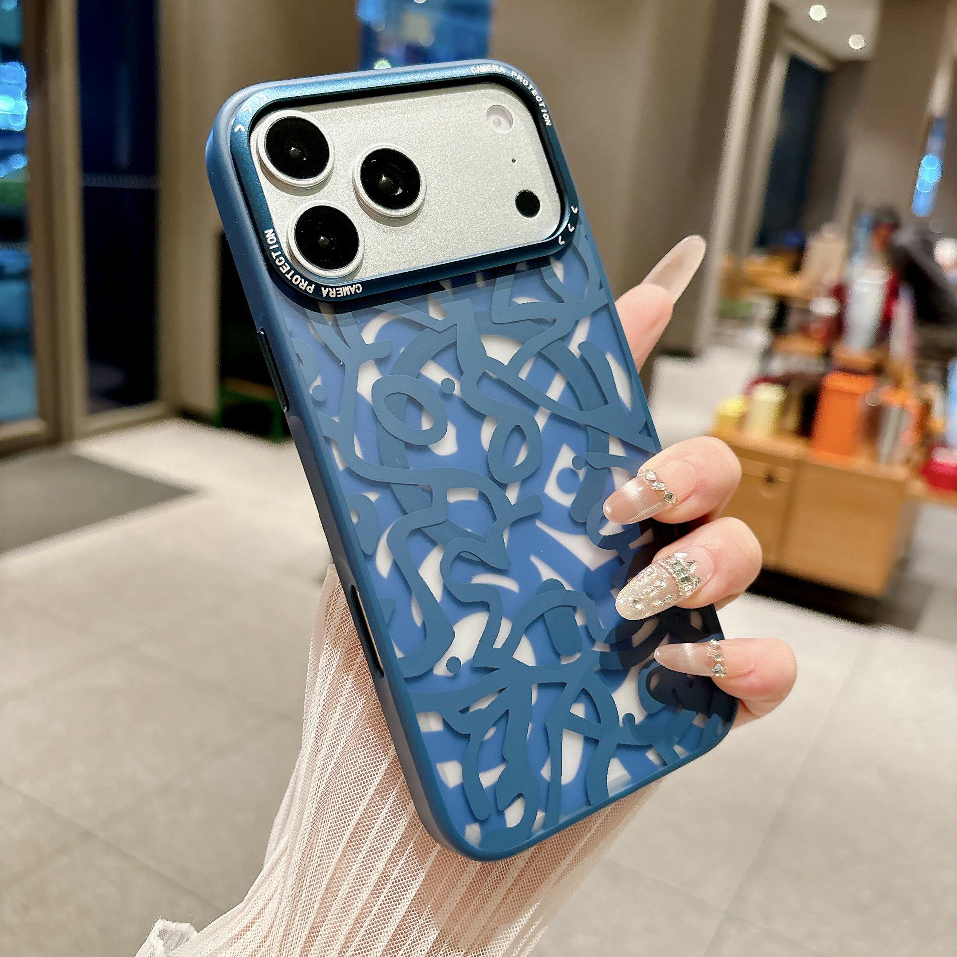 iPhone 17 Fashion Graffiti Skin Magnetic Case - Anti-drop Matte Protective for 17 Pro Max Standard синій
iPhone 17 Fashion Graffiti Skin Magnetic Case - Anti-drop Matte Protective for 17 Pro Max Standard синій