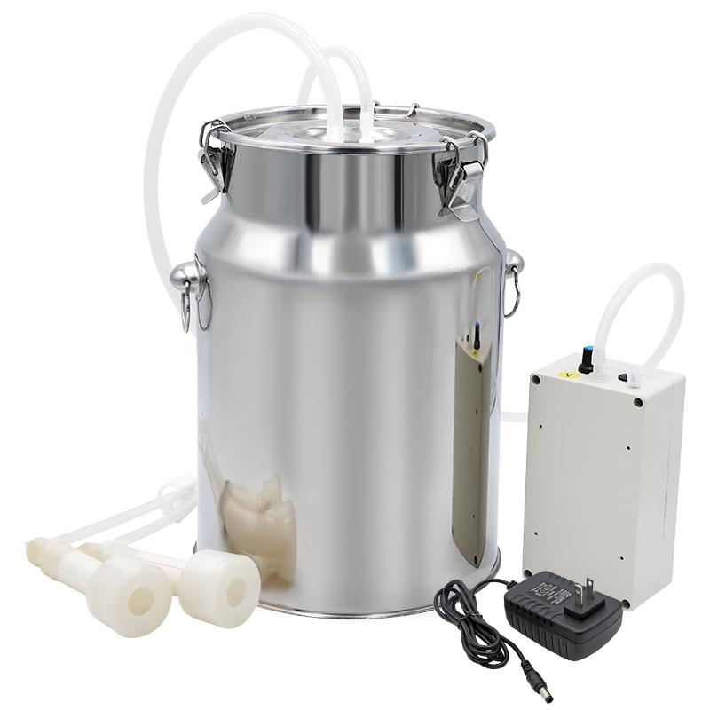 Electric Milking Machine For Sheep Vacuum Pump 10L Milk Bucket Cow Pulsating Milking Machine Milk Equipment Self Stop Farm Tool 10L milking machine
Electric Milking Machine For Sheep Vacuum Pump 10L Milk Bucket Cow Pulsating Milking Machine Milk Equipment Self Stop Farm Tool 10L milking machine