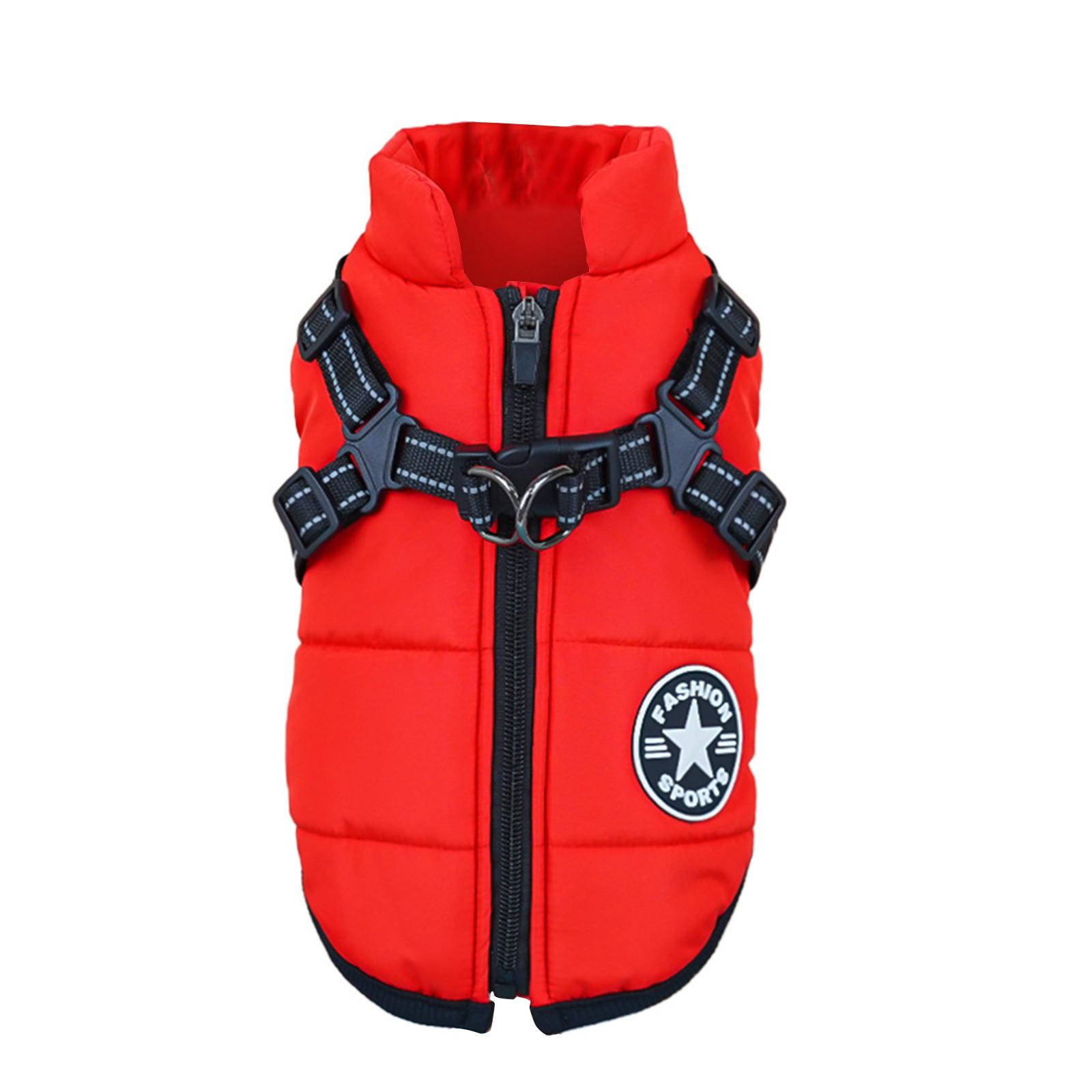 Winter Jacket, Fleece-Lined Dog Jacket, Waterproofs & Windproof For Small/Medium/Large Dogs Cats S червоний
Winter Jacket, Fleece-Lined Dog Jacket, Waterproofs & Windproof For Small/Medium/Large Dogs Cats S червоний