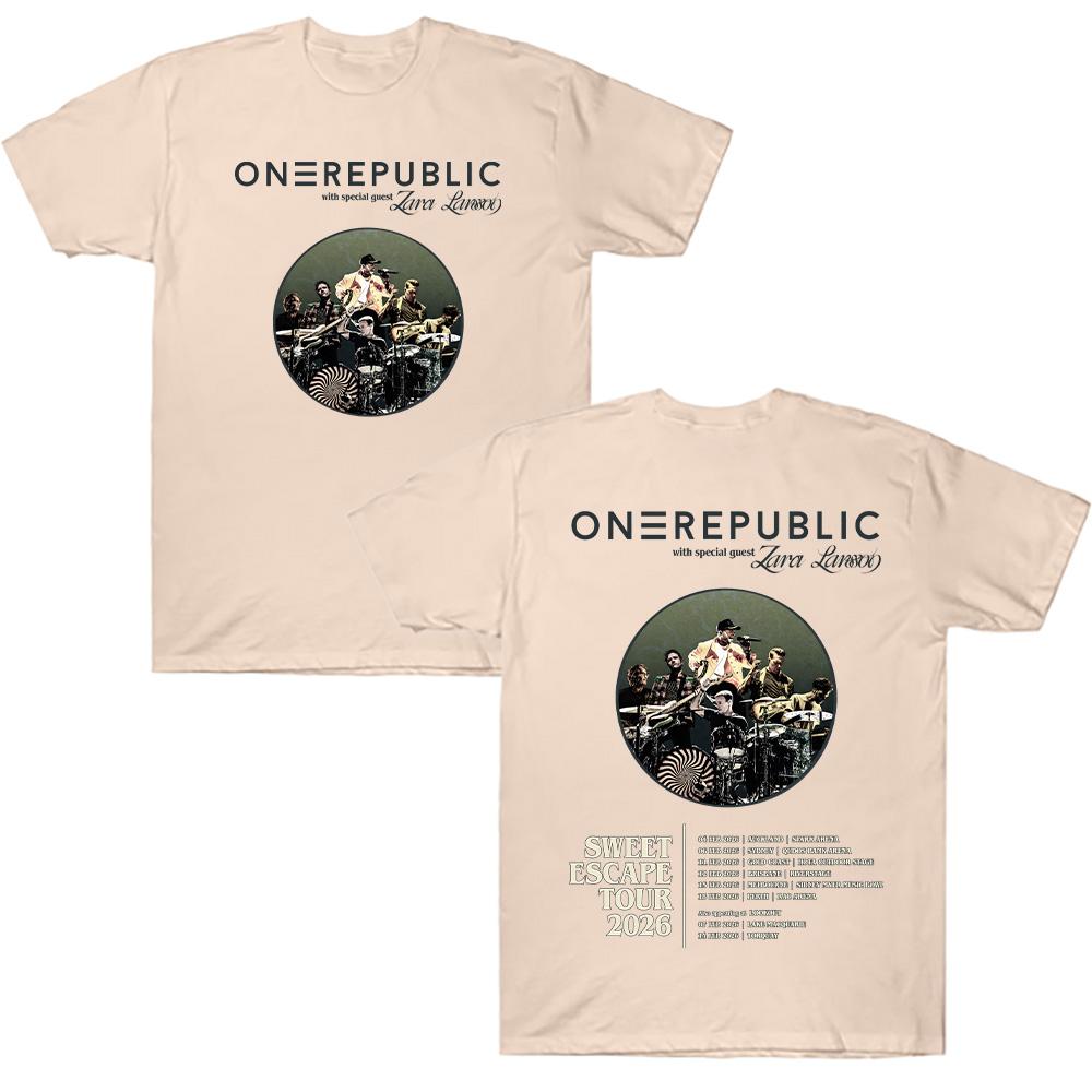 OneRepublic Sweet Escape Tour 2026 T Shirts Graphic Tees Short Sleeve Round Collar T-Shirt Pure Cotton Women Men Clothes Y2K XS пісочний
OneRepublic Sweet Escape Tour 2026 T Shirts Graphic Tees Short Sleeve Round Collar T-Shirt Pure Cotton Women Men Clothes Y2K XS пісочний