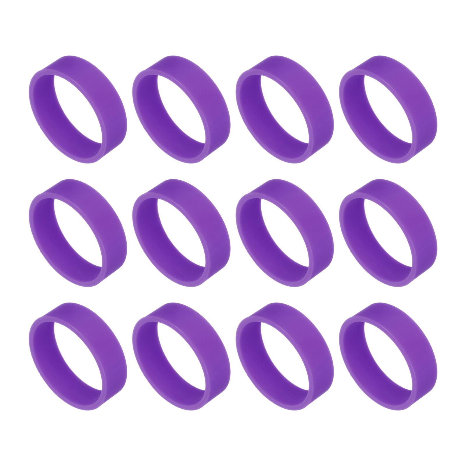 12/30/50 шт. Силіконові гумки Гумки Кільця Кабельні стяжки Міцні еластичні стяжки Нековзкі для обмотки шнурів, пакування сумок 12pcs фіолетовий
12/30/50 шт. Силіконові гумки Гумки Кільця Кабельні стяжки Міцні еластичні стяжки Нековзкі для обмотки шнурів, пакування сумок 12pcs фіолетовий