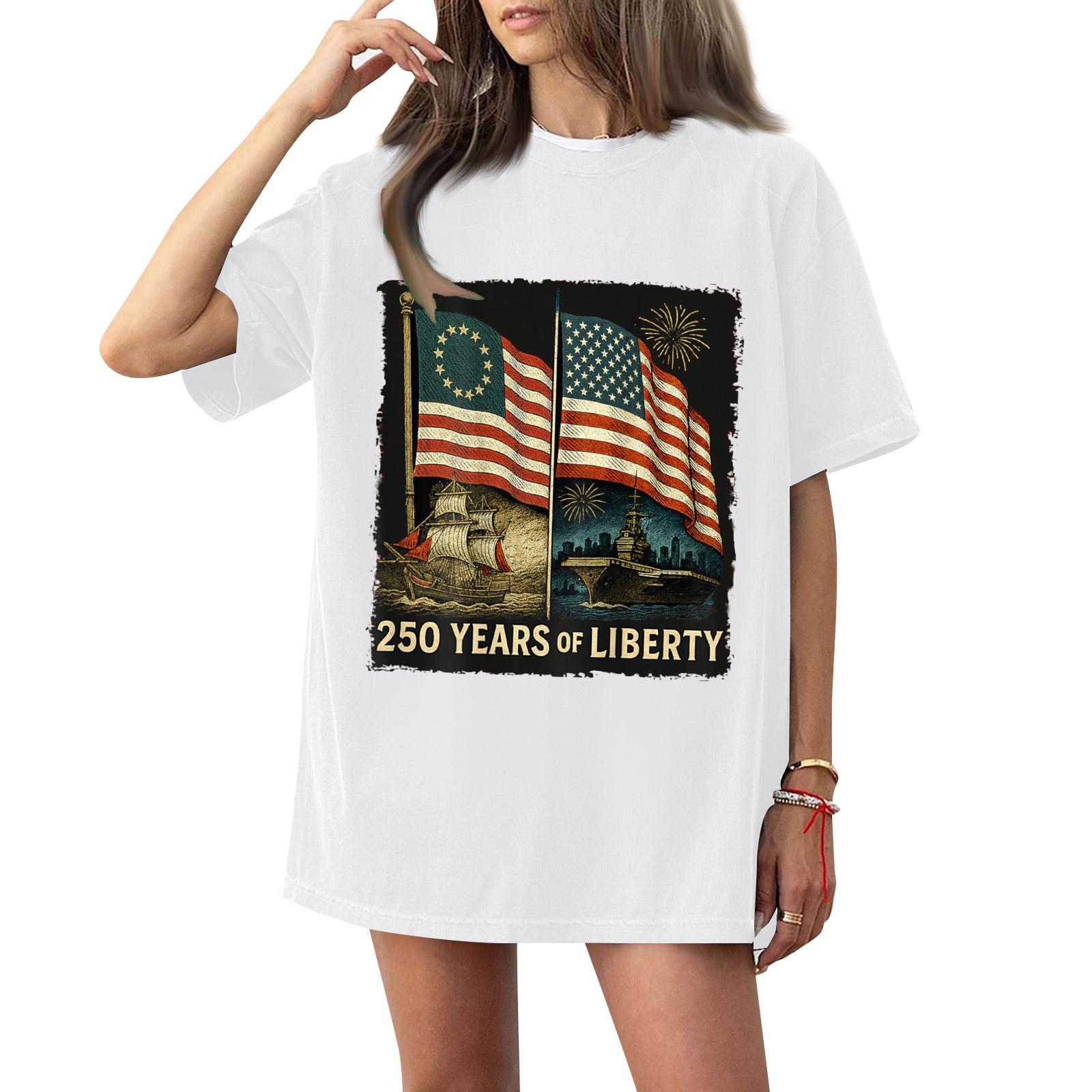 Womens T Shirts Short Sleeve Shirts Pullover Summer Spring Tops Blouses XL білий
Womens T Shirts Short Sleeve Shirts Pullover Summer Spring Tops Blouses XL білий