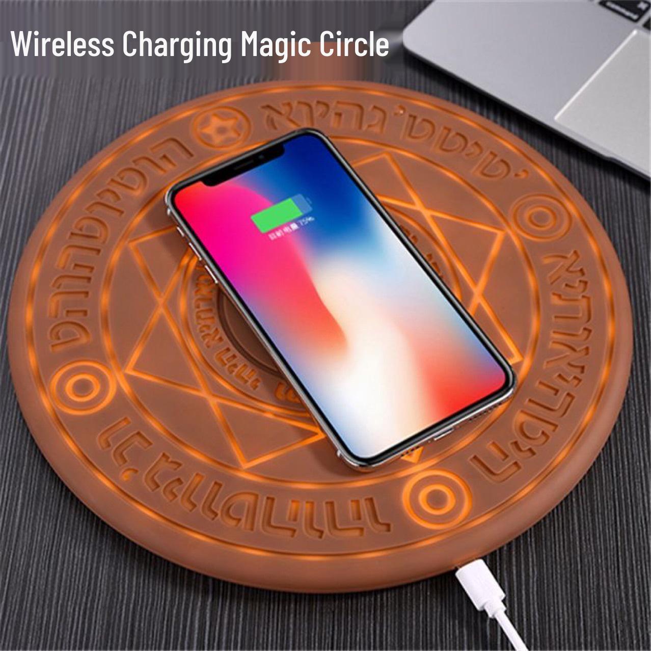 10W Magic Circle Wireless Charger with Sound Effects - Fast Charging Desktop Disc
10W Magic Circle Wireless Charger with Sound Effects - Fast Charging Desktop Disc