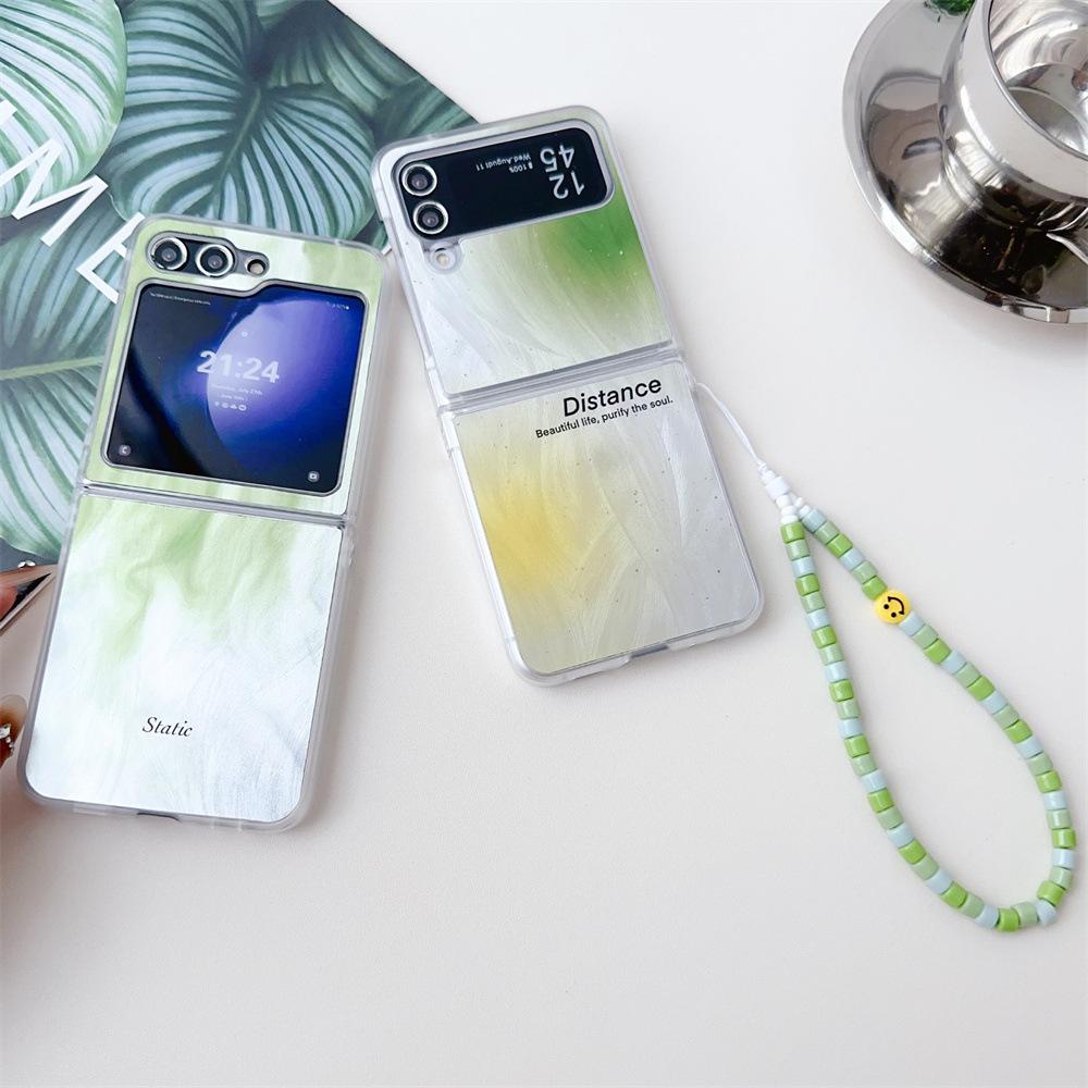 Чехол для мобильного телефона Samsung Z Flip 3 с зеленым градиентом и браслетом для Huawei Pocket 2. Складная конструкция экрана. Samsung Z Flip 5
Чехол для мобильного телефона Samsung Z Flip 3 с зеленым градиентом и браслетом для Huawei Pocket 2. Складная конструкция экрана. Samsung Z Flip 5