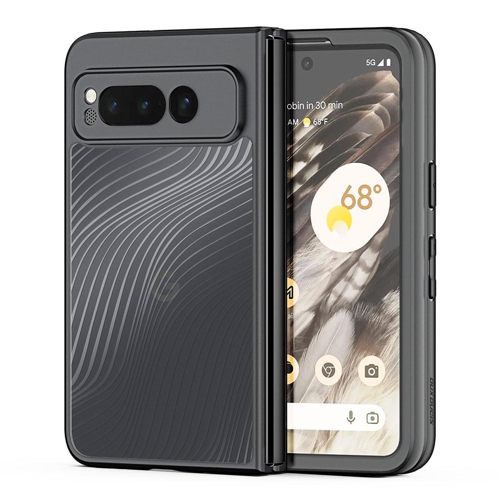 DUX DUCIS Aimo Series Phone Case for Google Pixel Fold Matte TPU+PC Phone Cover (REACH Certification) Black
DUX DUCIS Aimo Series Phone Case for Google Pixel Fold Matte TPU+PC Phone Cover (REACH Certification) Black