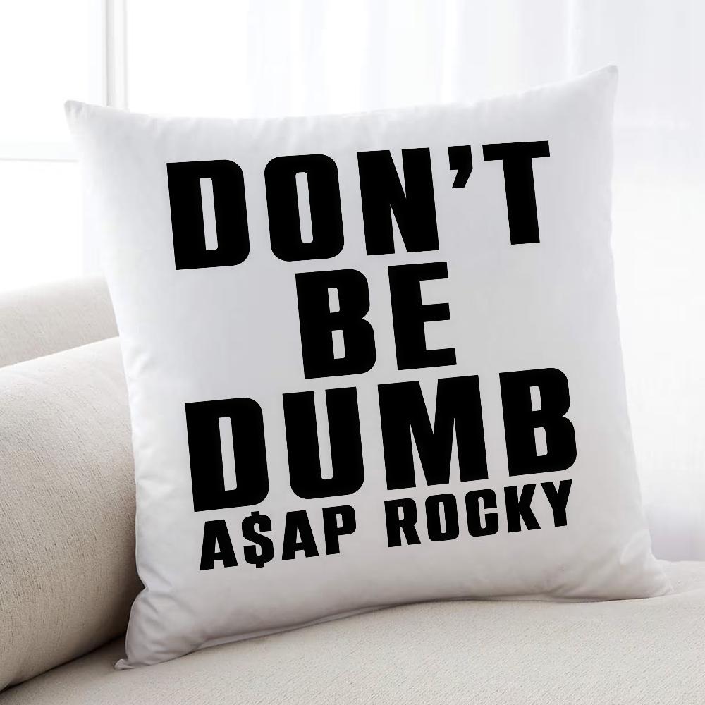 AASAP RRockyES Don Not Be Dumb cushion cover Home Bedding Sofa living Room pillowcase Simple Soft Skin Cushion Cover 30x30cm
AASAP RRockyES Don Not Be Dumb cushion cover Home Bedding Sofa living Room pillowcase Simple Soft Skin Cushion Cover 30x30cm