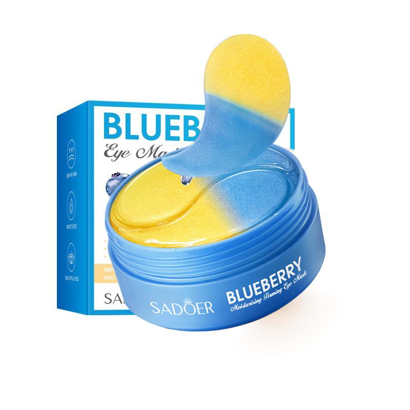 60pcs(30 пар) Увлажняющая укрепляющая маска для глаз с черникой
60pcs(30 пар) Увлажняющая укрепляющая маска для глаз с черникой