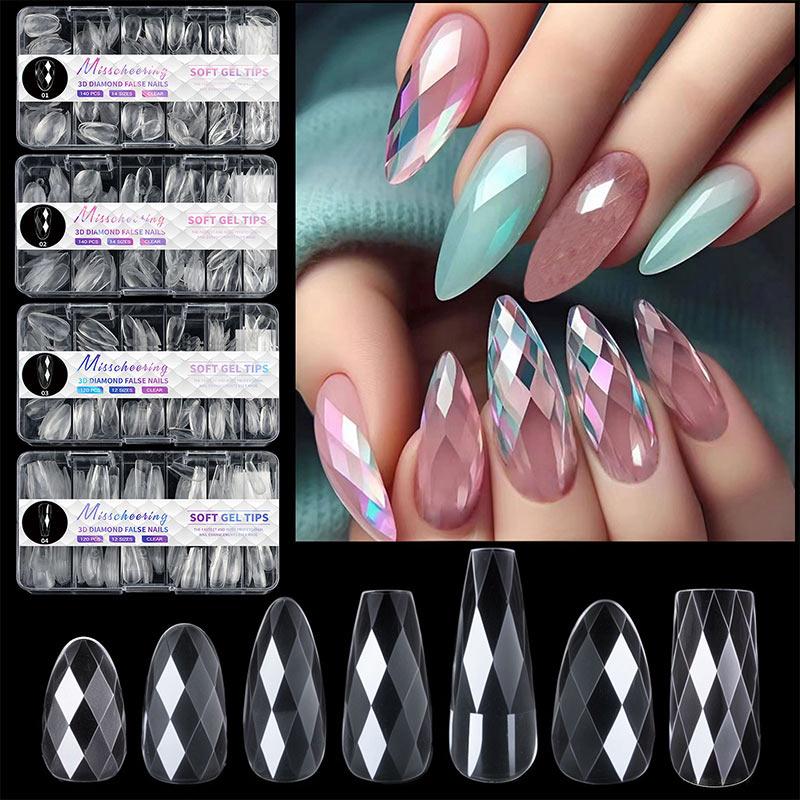 3d Diamond Almond Nail Ballet Nail Wearing Nail Irregular Nail Art Professional Nail Art Tools Wholesale Retail Of Nail Plates
3d Diamond Almond Nail Ballet Nail Wearing Nail Irregular Nail Art Professional Nail Art Tools Wholesale Retail Of Nail Plates