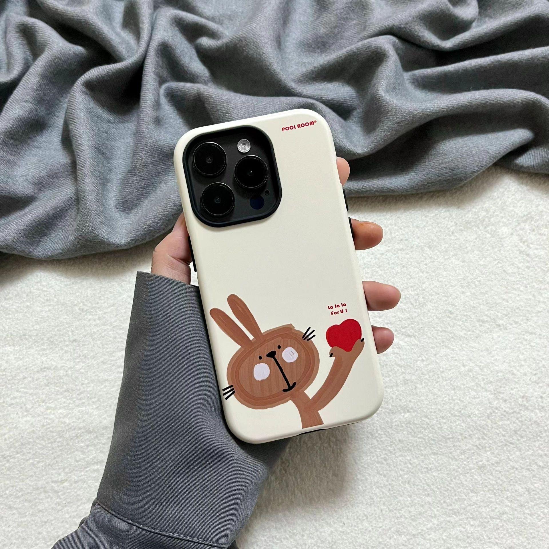 Love Bunny for Apple 17promax Cartoon Cute for IPhone16pro Lens All-Inclusive 15 New Style (as the picture-41426-)-For Apple 7
Love Bunny for Apple 17promax Cartoon Cute for IPhone16pro Lens All-Inclusive 15 New Style (as the picture-41426-)-For Apple 7