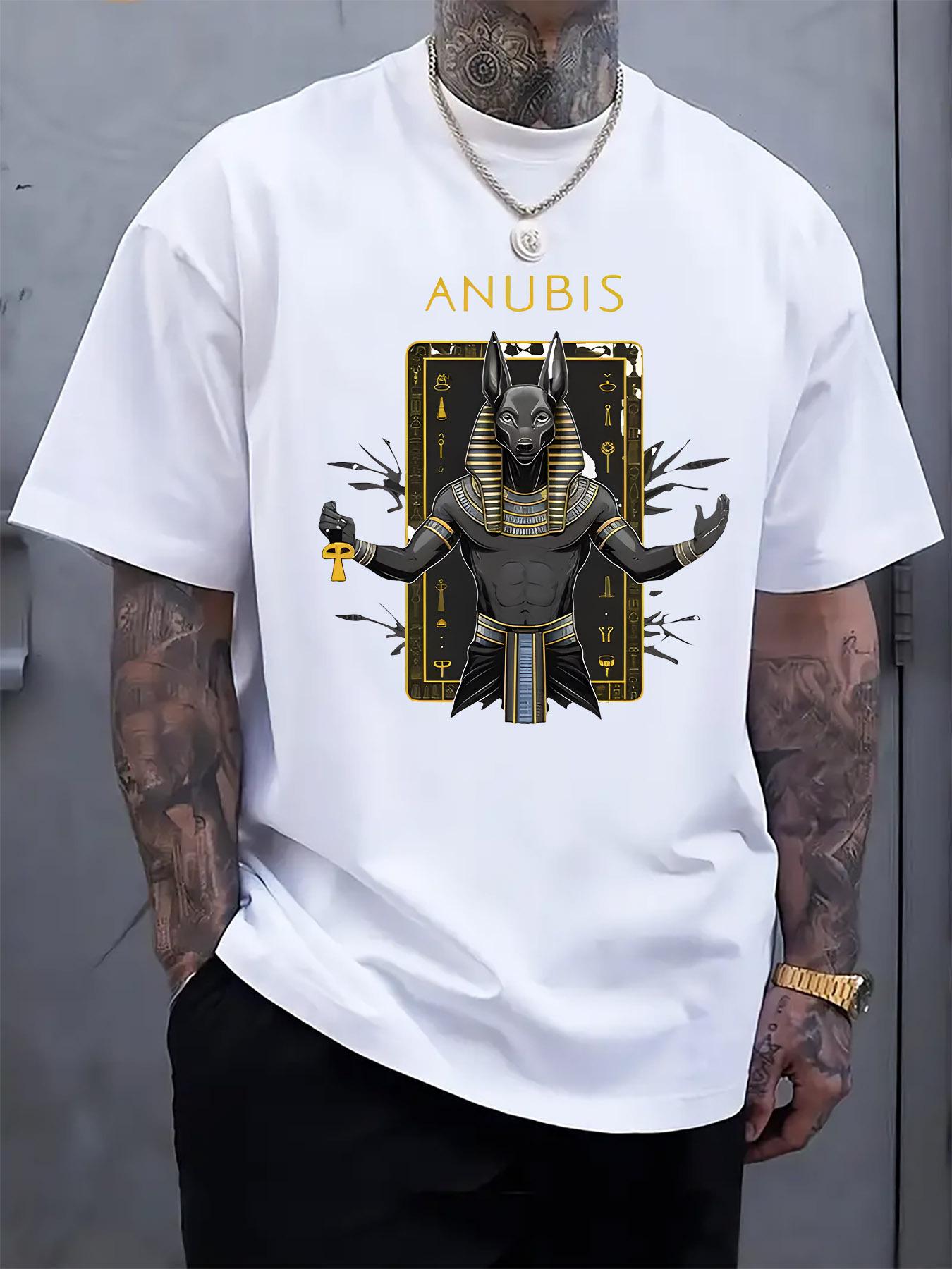 Anubis Egyptian God Graphic T-shirt - Casual Crew Neck Short Sleeve Tee XXXL
Anubis Egyptian God Graphic T-shirt - Casual Crew Neck Short Sleeve Tee XXXL