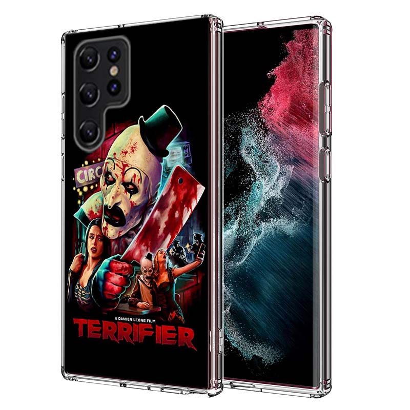 Horror Movie Terrifier Capa Phone Case For Samsung S26 Ultra S25 Edge Galaxy S23 S21 S20 S24 FE S22 S10 Plus Cover Clear TPU She Samsung S22
Horror Movie Terrifier Capa Phone Case For Samsung S26 Ultra S25 Edge Galaxy S23 S21 S20 S24 FE S22 S10 Plus Cover Clear TPU She Samsung S22
