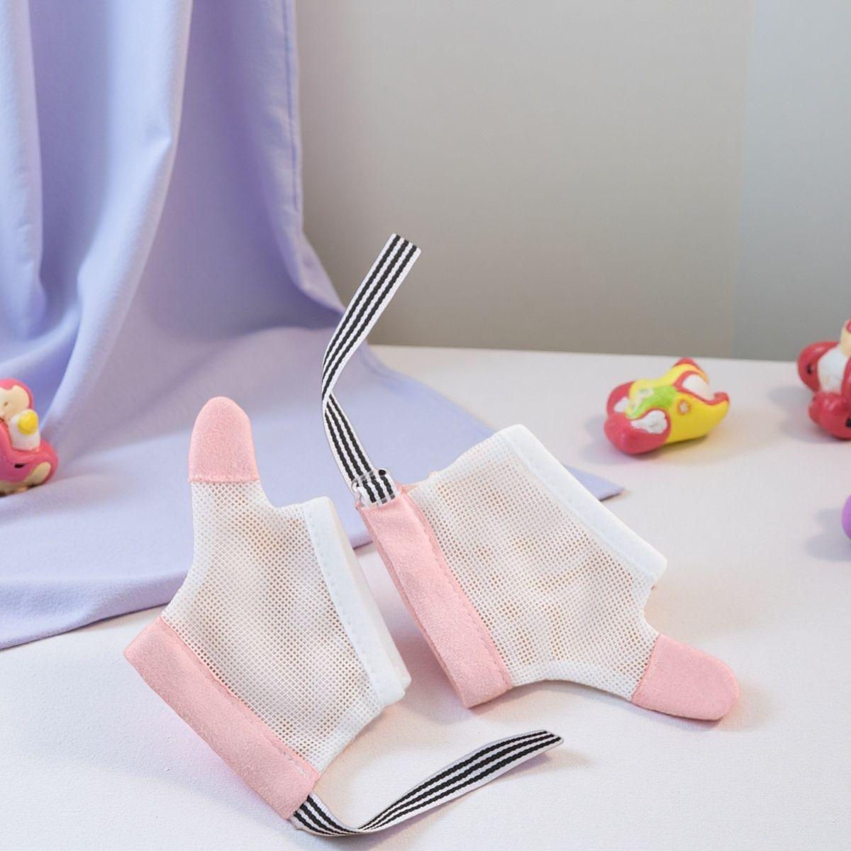 Дитячі рукавички для запобігання смоктання великого пальця L (3-5 years, 30-45 lbs)
Дитячі рукавички для запобігання смоктання великого пальця L (3-5 years, 30-45 lbs)