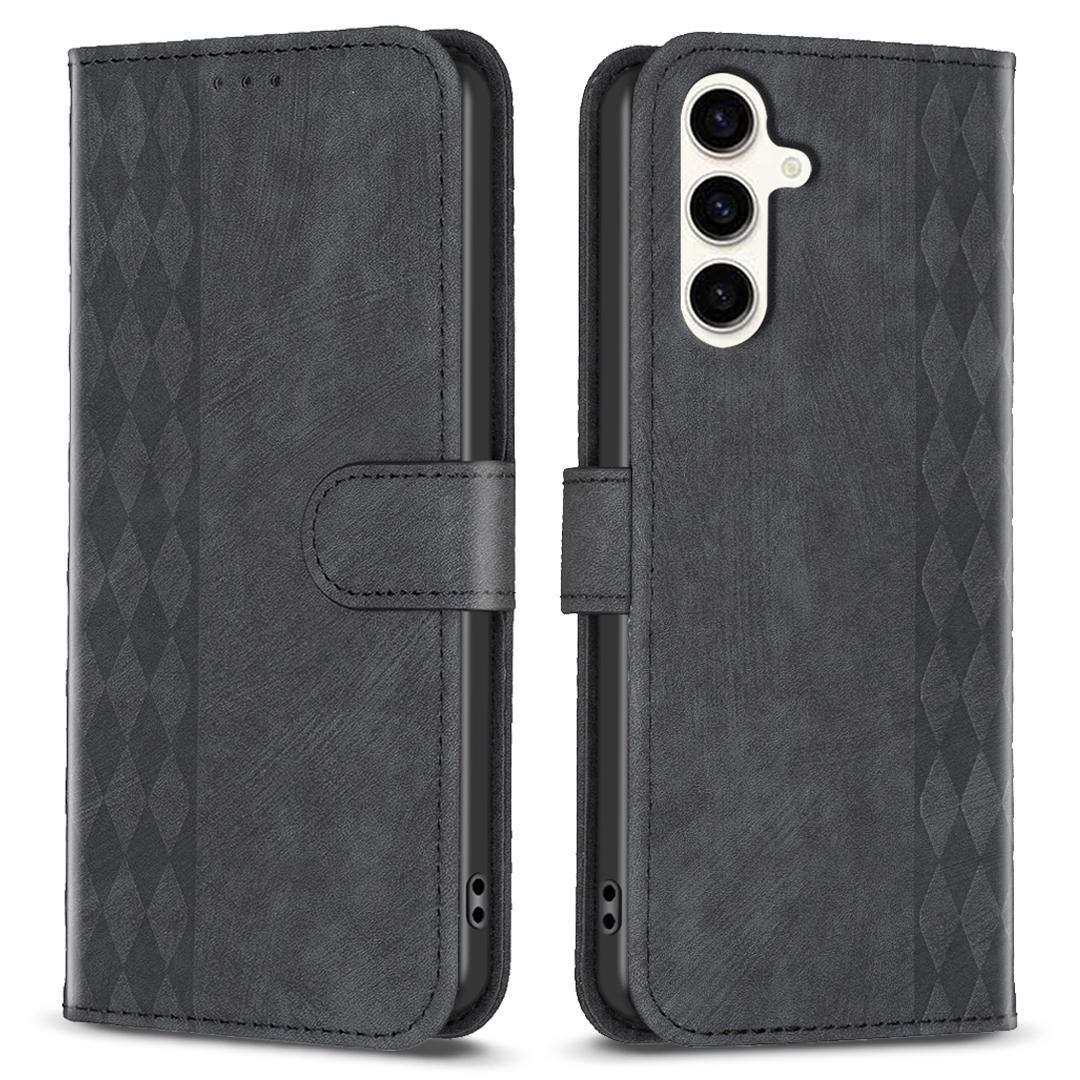 For Samsung Galaxy S23 FE Flip Stand Wallet Case Imprinted Rhombus PU Leather Phone Cover Black
For Samsung Galaxy S23 FE Flip Stand Wallet Case Imprinted Rhombus PU Leather Phone Cover Black