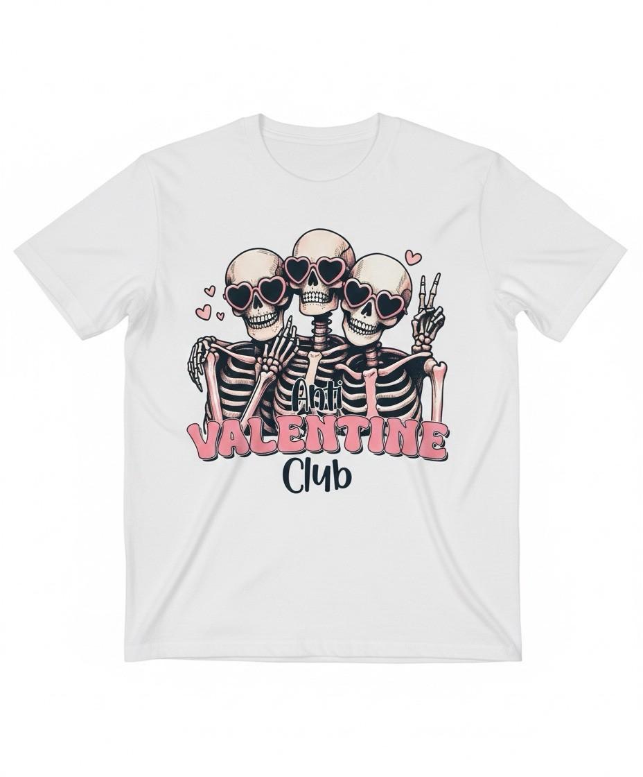 Anti Valentine Tshirt Unisex Adult- Retro, Skull 5XL різнокольоровий
Anti Valentine Tshirt Unisex Adult- Retro, Skull 5XL різнокольоровий