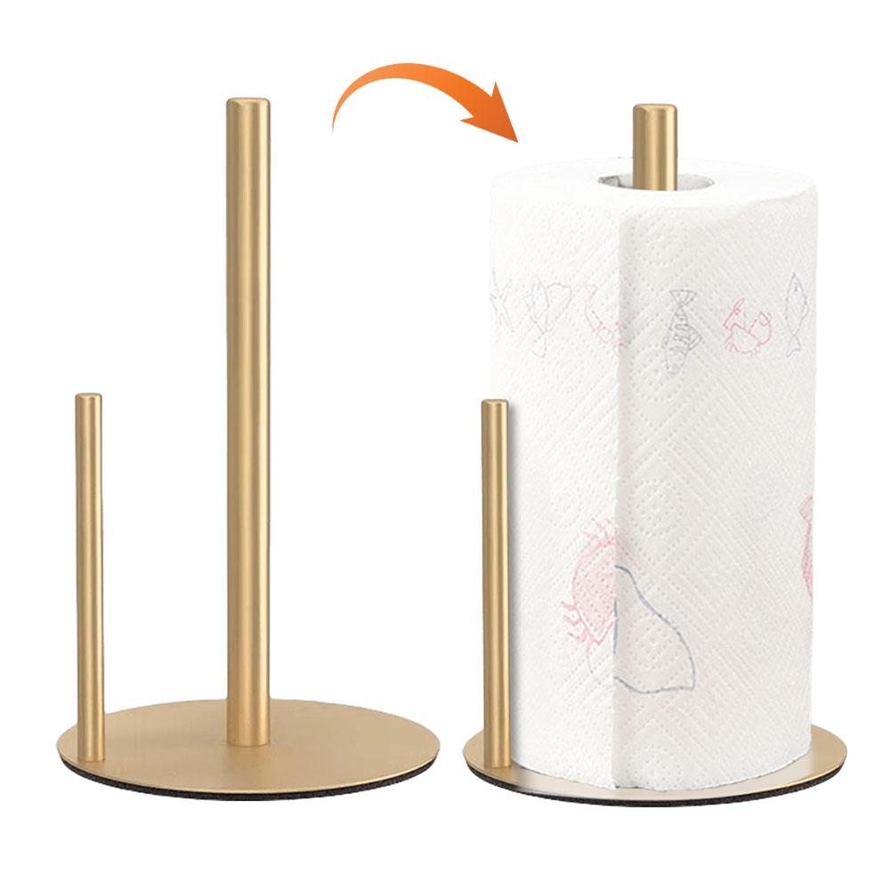 Paper Towel Holder Desktop Paper Towel Dispenser Free Standing Roll Paper Holder Non Slip Stainless Steel Kitchen Accessories
Paper Towel Holder Desktop Paper Towel Dispenser Free Standing Roll Paper Holder Non Slip Stainless Steel Kitchen Accessories