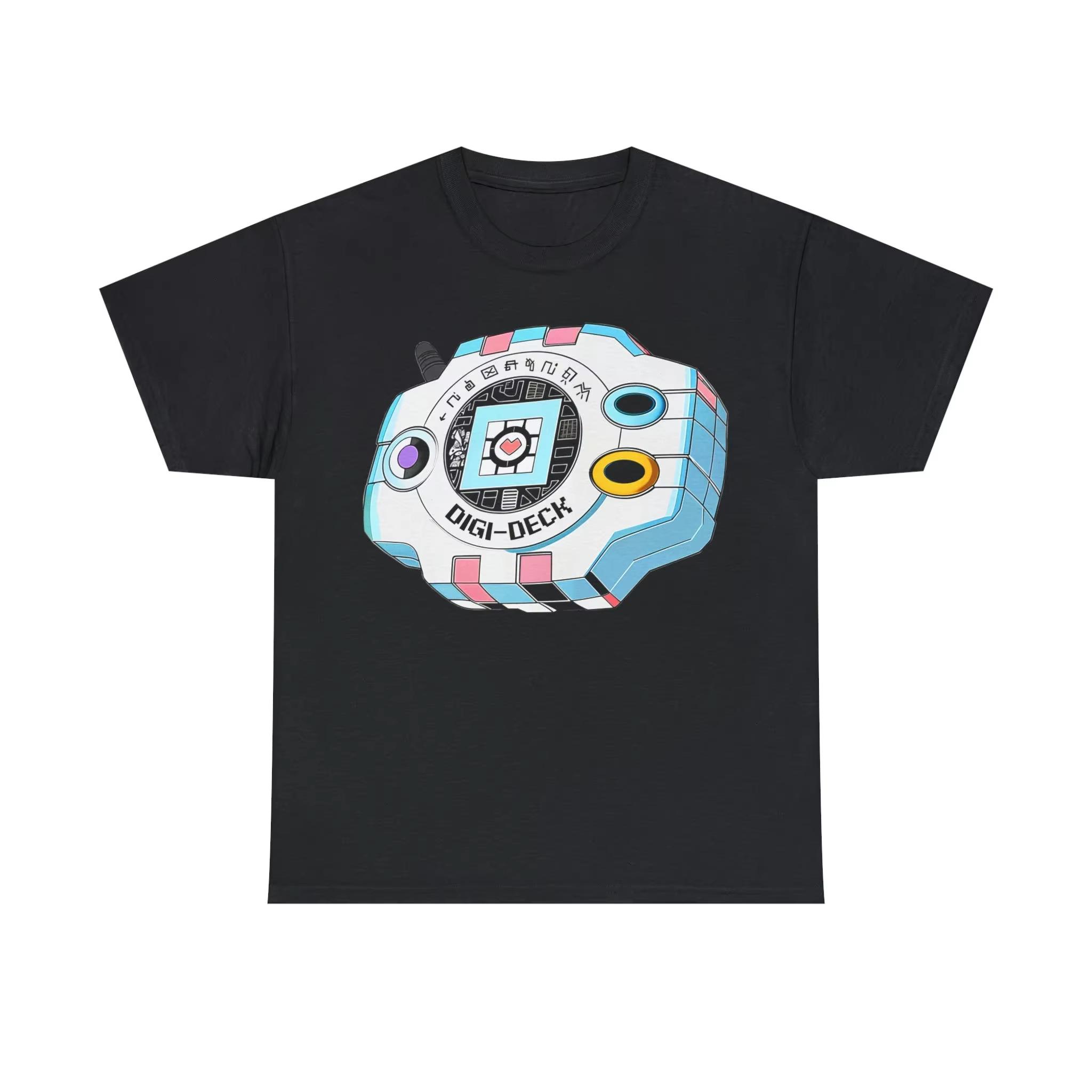 Digimon Adventure Digivice Tshirt DigiDeck Vaporwave Aesthetics Anime Peripheral Tee Minimalist Digital Monster Device Shirt 4XL
Digimon Adventure Digivice Tshirt DigiDeck Vaporwave Aesthetics Anime Peripheral Tee Minimalist Digital Monster Device Shirt 4XL
