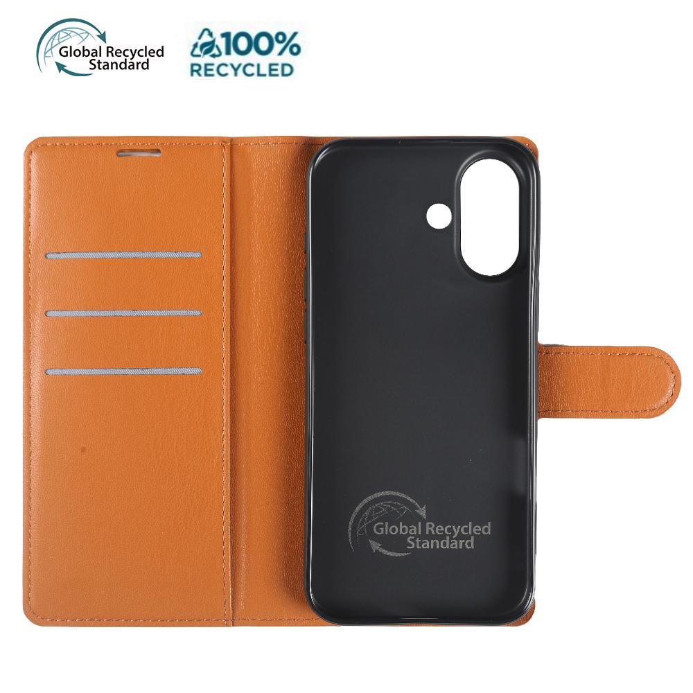 For iPhone 16 Plus Stand Case Biobased Eco-Friendly RPET RPVB Slim Phone Cover with Wallet Pink
For iPhone 16 Plus Stand Case Biobased Eco-Friendly RPET RPVB Slim Phone Cover with Wallet Pink