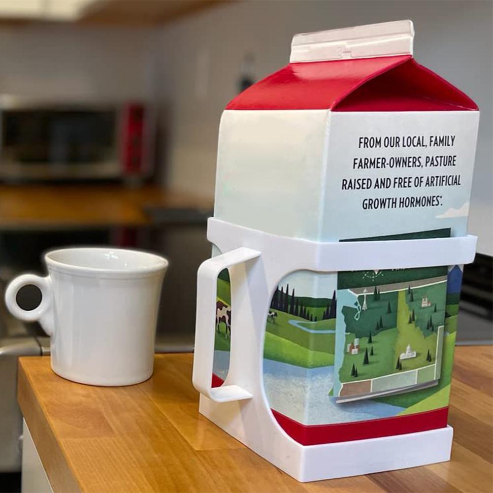 3D Printed Half Gallon Milk Carton Holder Reusable Juice Carton Holder Save Space Lightweight Carton Holder for Coffee Shops China Mainland
3D Printed Half Gallon Milk Carton Holder Reusable Juice Carton Holder Save Space Lightweight Carton Holder for Coffee Shops China Mainland