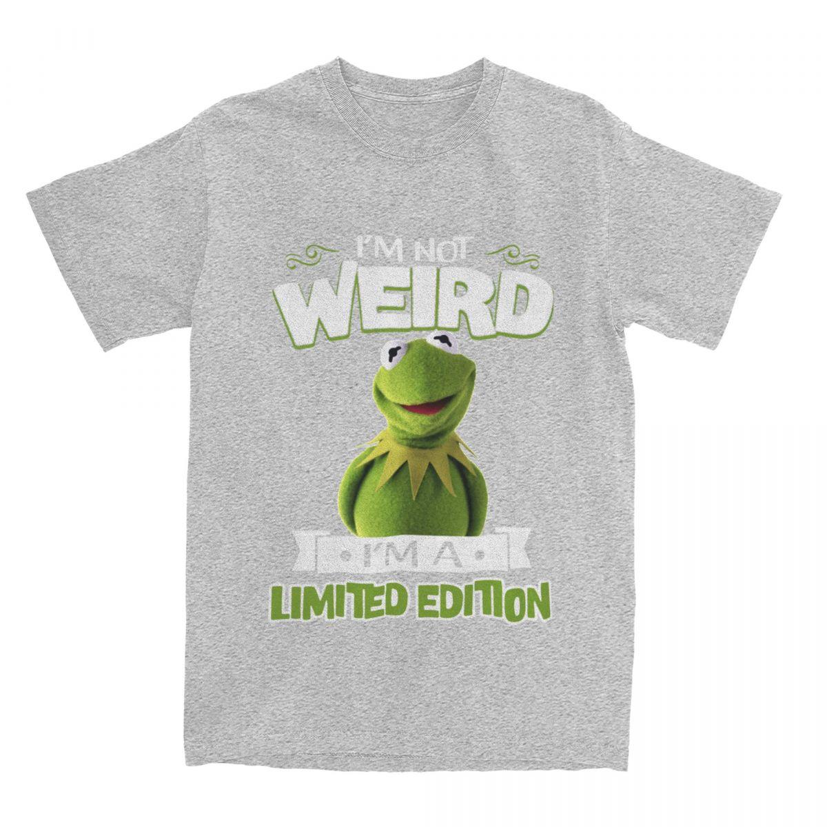 Miniso Muppet Kermit Frog Im Not Weird Im A Limited Edition TShirt Men Women O Neck Cotton T Shirts Short Sleeve Clothing XL
Miniso Muppet Kermit Frog Im Not Weird Im A Limited Edition TShirt Men Women O Neck Cotton T Shirts Short Sleeve Clothing XL