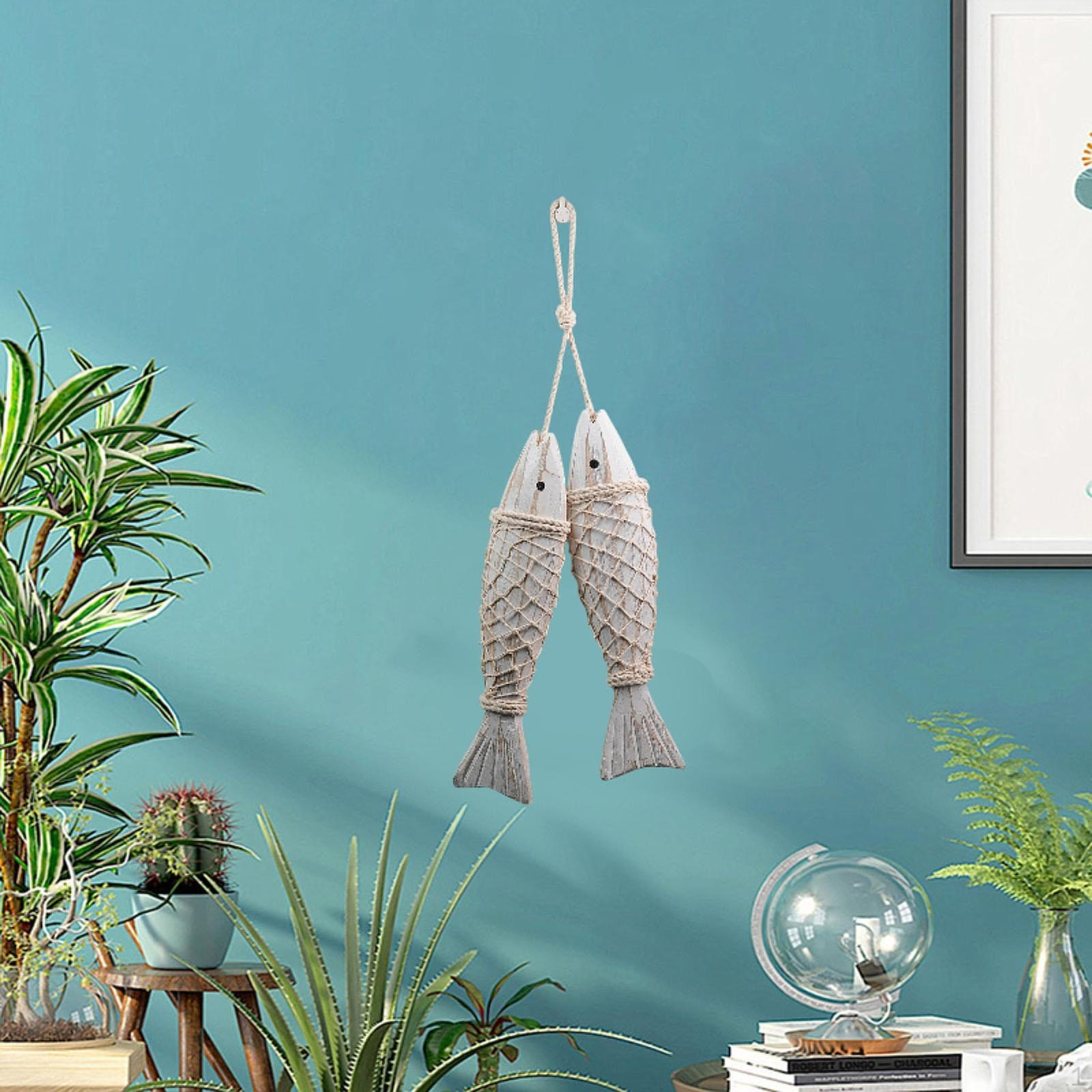 Hanging Wood Fish Decoration Decor
Hanging Wood Fish Decoration Decor