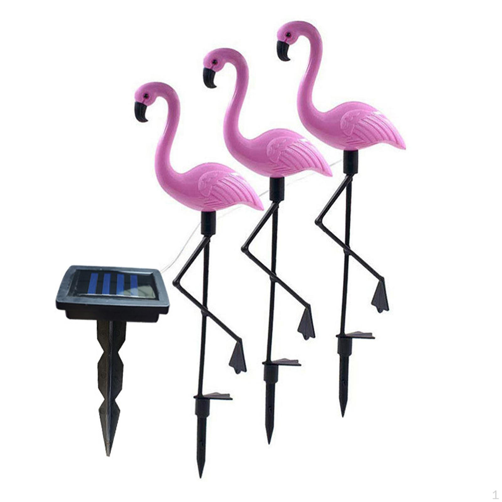 3 Pieces Flamingo Landscape Light Solar Power for Holiday Outdoor Wedding
3 Pieces Flamingo Landscape Light Solar Power for Holiday Outdoor Wedding