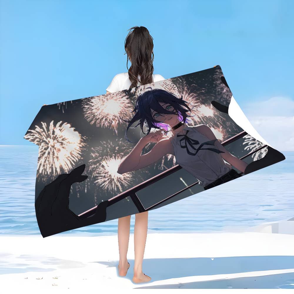 Anime Girl Reze Anime Beach Swimming Towel Soft Absorbent Washcloth Children s Gifts for Kids Travel Camping Gym W30*H60(CM)
Anime Girl Reze Anime Beach Swimming Towel Soft Absorbent Washcloth Children s Gifts for Kids Travel Camping Gym W30*H60(CM)