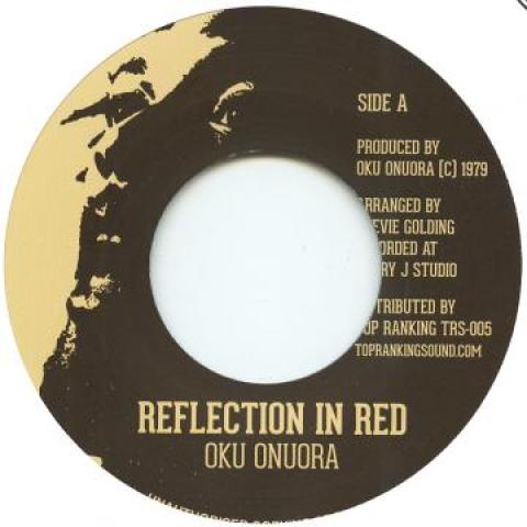 7inch Record OKU ONUORA - Reflection In Red TRS005 Top Ranking Sou 1979 Australia Reggae, Ska & Dub
7inch Record OKU ONUORA - Reflection In Red TRS005 Top Ranking Sou 1979 Australia Reggae, Ska & Dub
