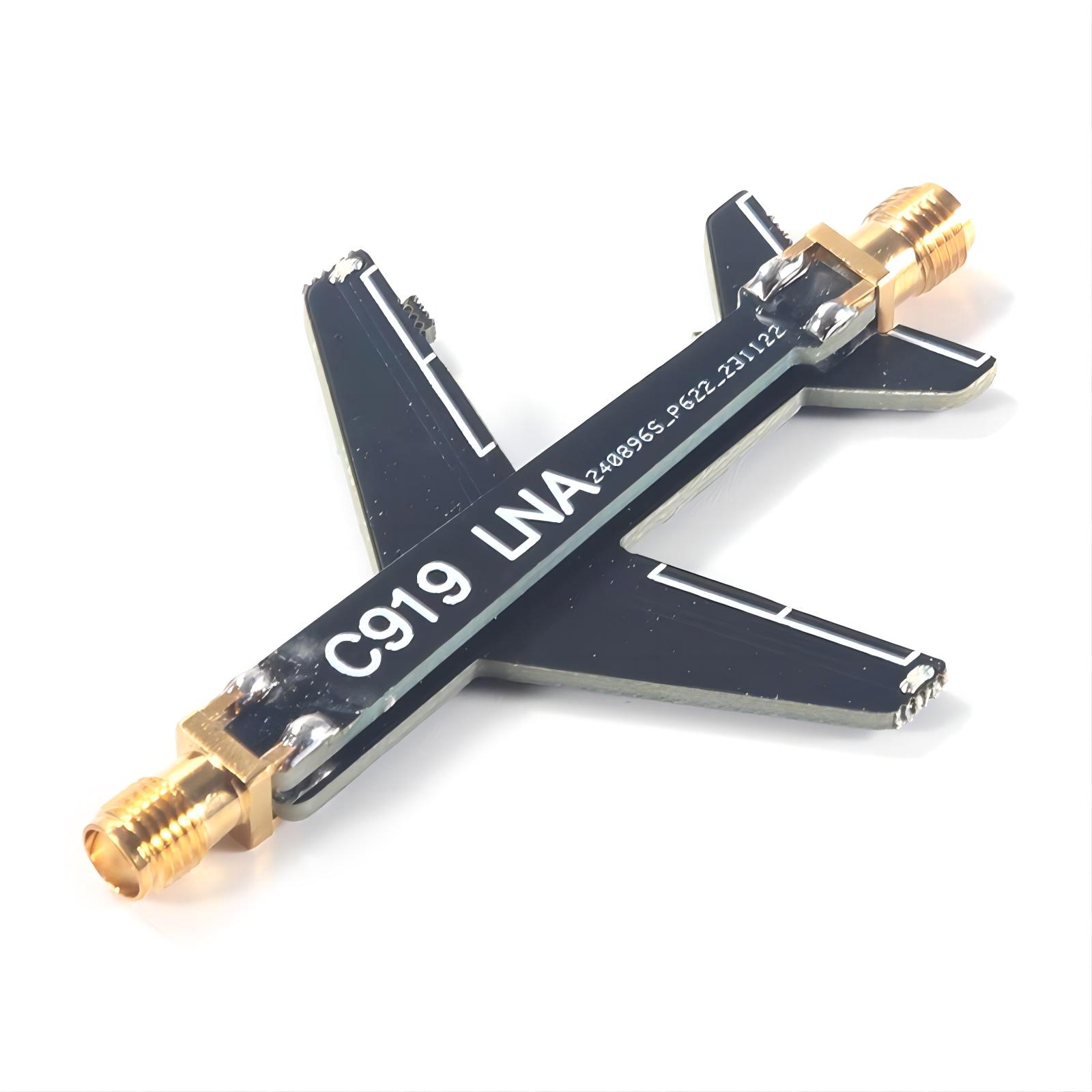 Высокоусилительный малошумящий усилитель 25 дБ C919 LNA Эффективное устройство усиления сигнала Многофункциональный и практичный Питание 3-5 В
Высокоусилительный малошумящий усилитель 25 дБ C919 LNA Эффективное устройство усиления сигнала Многофункциональный и практичный Питание 3-5 В