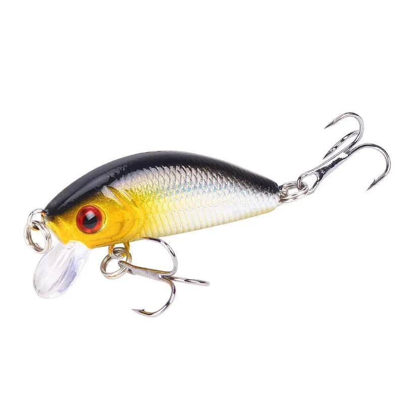 1PCS Minnow Fishing Lure 50mm4.2g Topwater Hard Bait Wobbler Jig Bait Crank Bait Carp Striped Bass Pesca Fishing Tackle SwimBait High Quality
1PCS Minnow Fishing Lure 50mm4.2g Topwater Hard Bait Wobbler Jig Bait Crank Bait Carp Striped Bass Pesca Fishing Tackle SwimBait High Quality