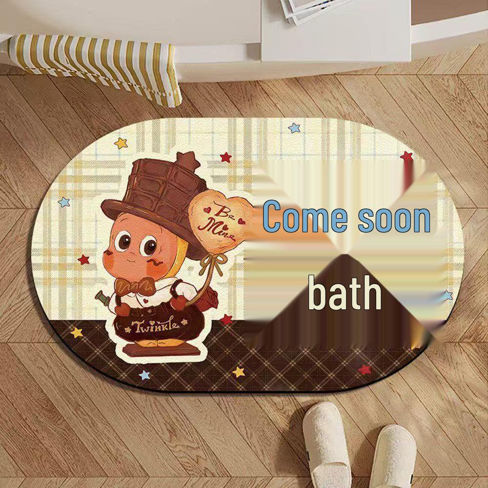 Cartoon Star Non-Slip Soft Bathroom Mat - Water-Absorbing Diatom Floor Pad 30*40 Diatom Mud
Cartoon Star Non-Slip Soft Bathroom Mat - Water-Absorbing Diatom Floor Pad 30*40 Diatom Mud