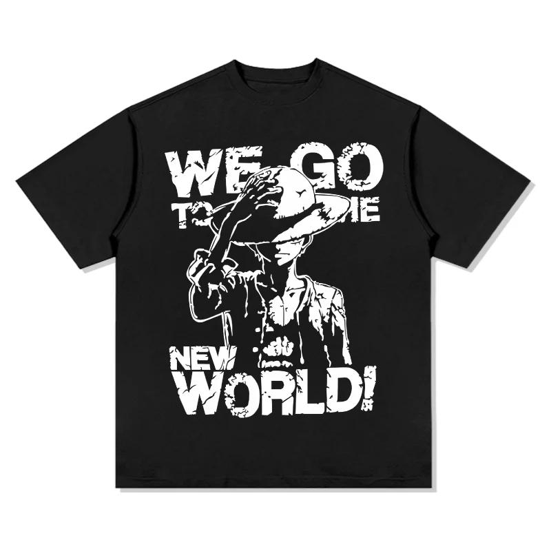 One Piece Monkey D Luffy TShirt 100 Cotton Durable Soft Loose Crew Neck Streetwear Short Sleeve Graphic Tee for Men Women S
One Piece Monkey D Luffy TShirt 100 Cotton Durable Soft Loose Crew Neck Streetwear Short Sleeve Graphic Tee for Men Women S
