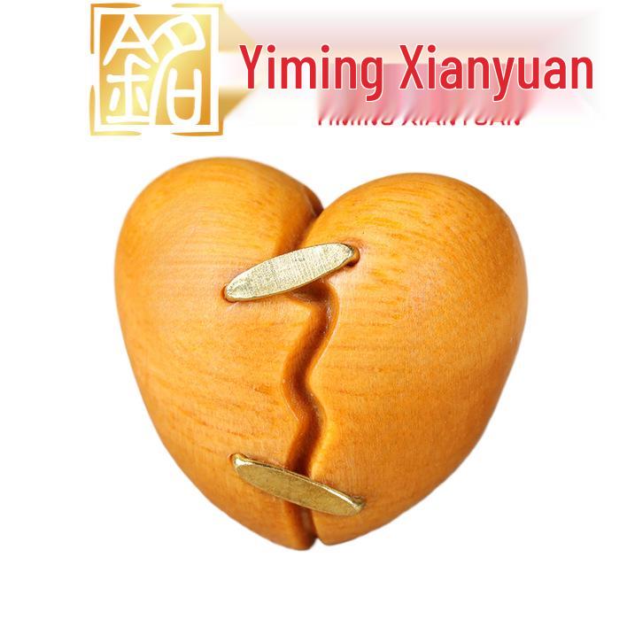 Xian Yuan Black Rosewood Heart Inlay: Creative Carving & Stitching Accessories
Xian Yuan Black Rosewood Heart Inlay: Creative Carving & Stitching Accessories