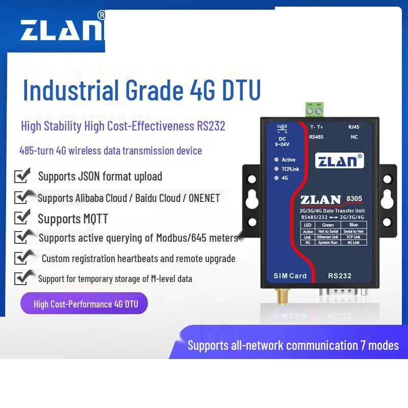 ZLAN Industrial Network Communication & IO Devices
ZLAN Industrial Network Communication & IO Devices