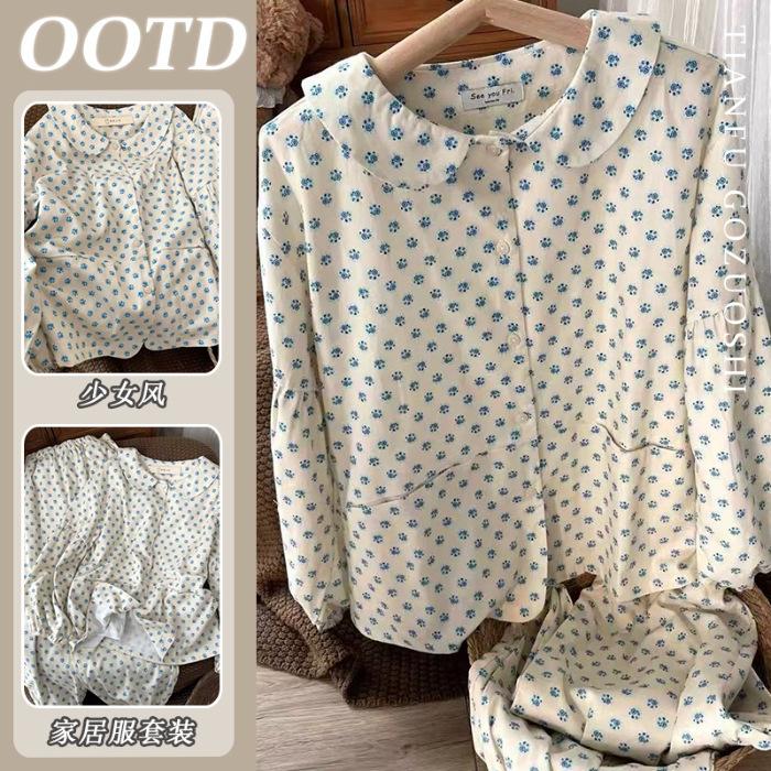 Foreign trade Internet celebrity live broadcast Korean version of sweet polka dot cute pajamas women s spring long-sleeved simple loungewear set M
Foreign trade Internet celebrity live broadcast Korean version of sweet polka dot cute pajamas women s spring long-sleeved simple loungewear set M