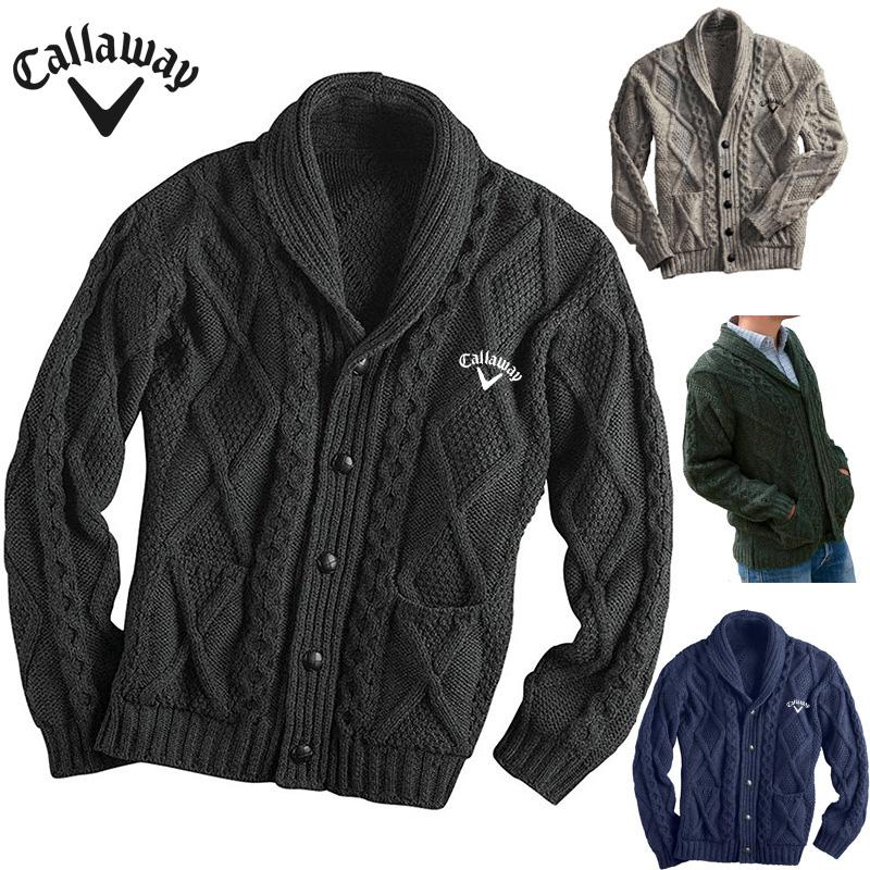 Callaway Autumn/Winter Sweater for Men 2025 European and American Fashion Solid Color Long Sleeve Collar Top Coat Knitted Cardigan S
Callaway Autumn/Winter Sweater for Men 2025 European and American Fashion Solid Color Long Sleeve Collar Top Coat Knitted Cardigan S