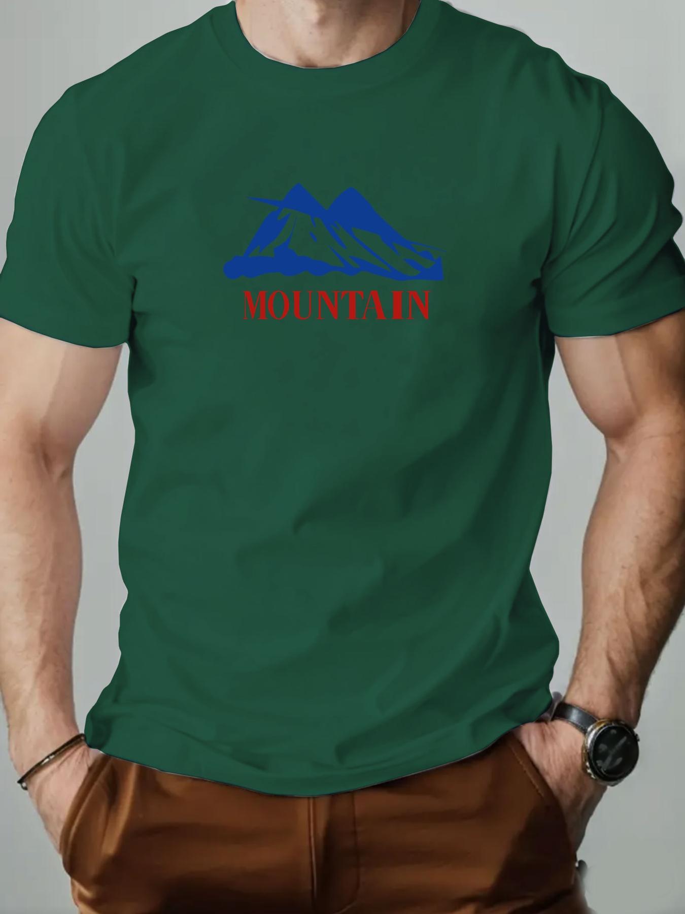 Mens Cotton TShirt Mountain Peak Summer Round Neck Short Sleeve Graphic Breathable Fashion Casual TShirt 4XL
Mens Cotton TShirt Mountain Peak Summer Round Neck Short Sleeve Graphic Breathable Fashion Casual TShirt 4XL