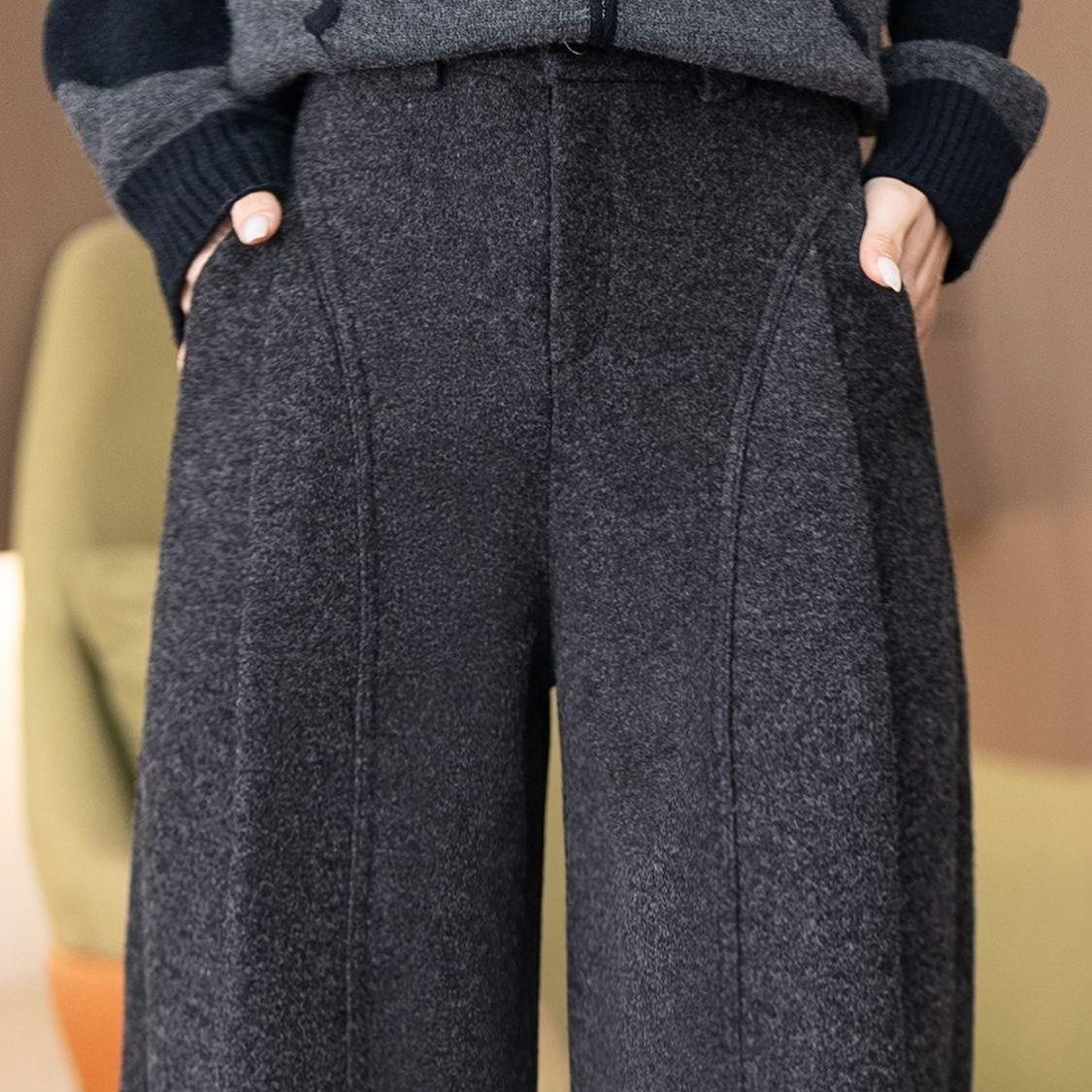 Women s High-Waisted Velvet Slimming Wide-Leg Pants - Autumn/Spring Casual Stretchy Scissor-Leg Design 2XL 127-140 lbs
Women s High-Waisted Velvet Slimming Wide-Leg Pants - Autumn/Spring Casual Stretchy Scissor-Leg Design 2XL 127-140 lbs